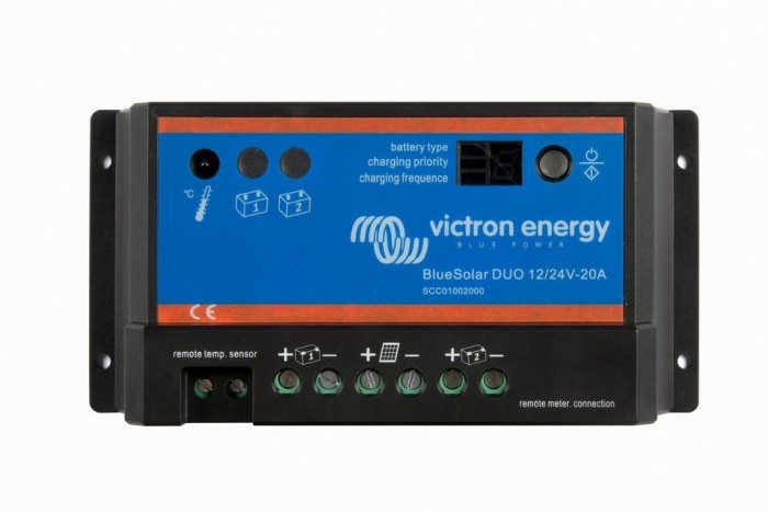Incarcator solar 12V 24V 20A Victron Energy BlueSolar PWM-Light 12/24V-20A - imagine 3
